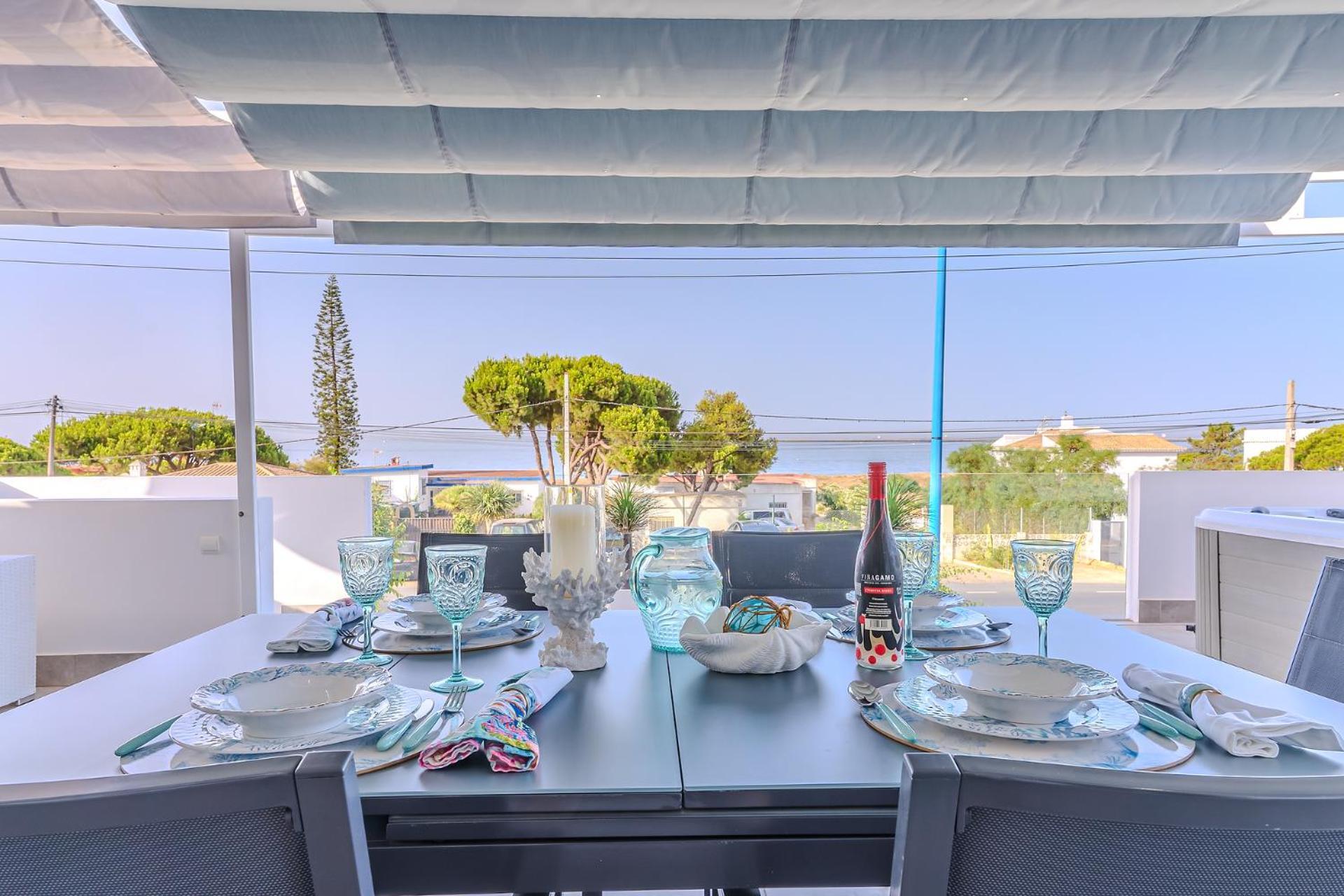 Casa Mazagon Con Vistas Al Mar Villa Buitenkant foto