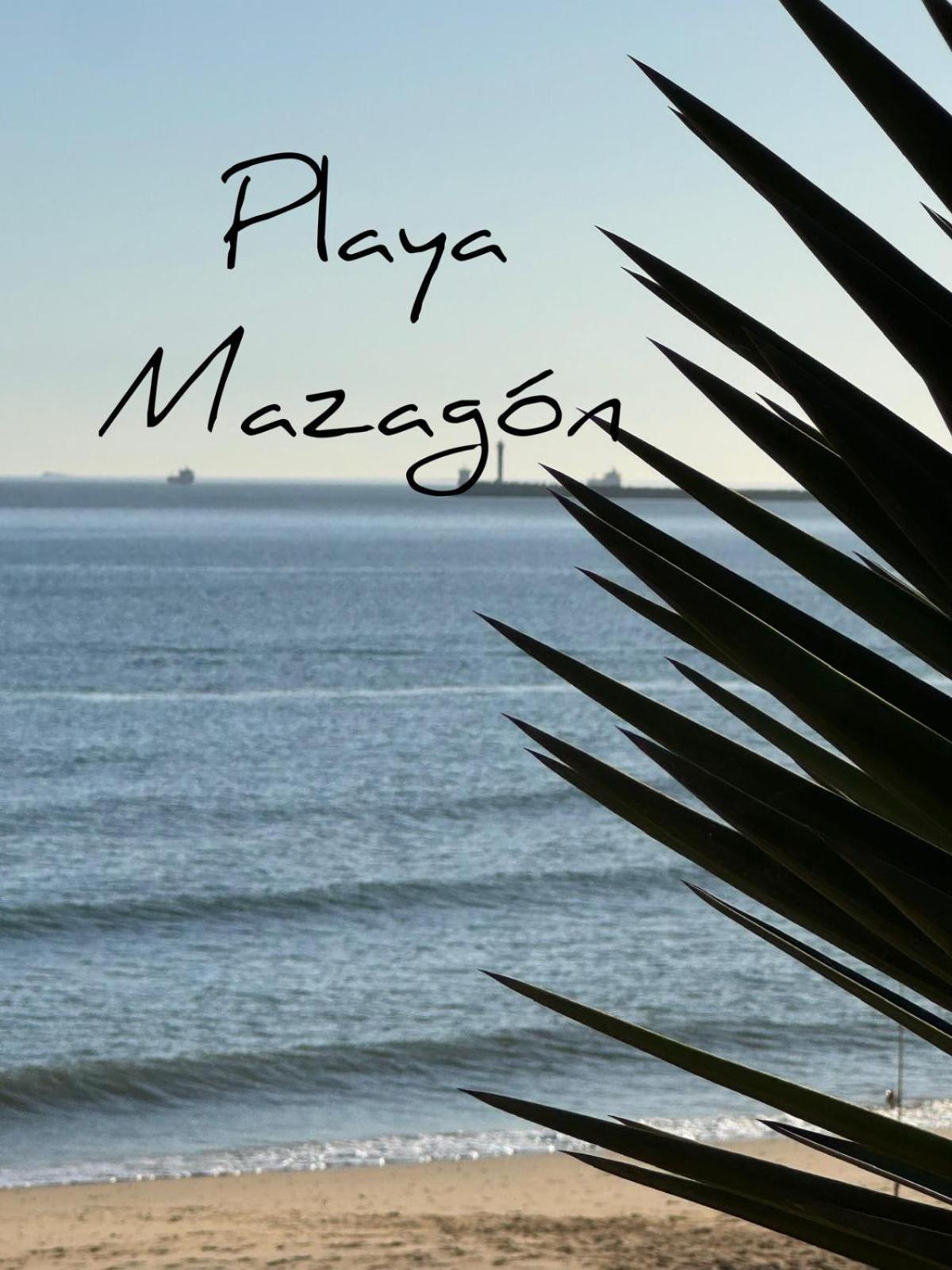 Casa Mazagon Con Vistas Al Mar Villa Buitenkant foto
